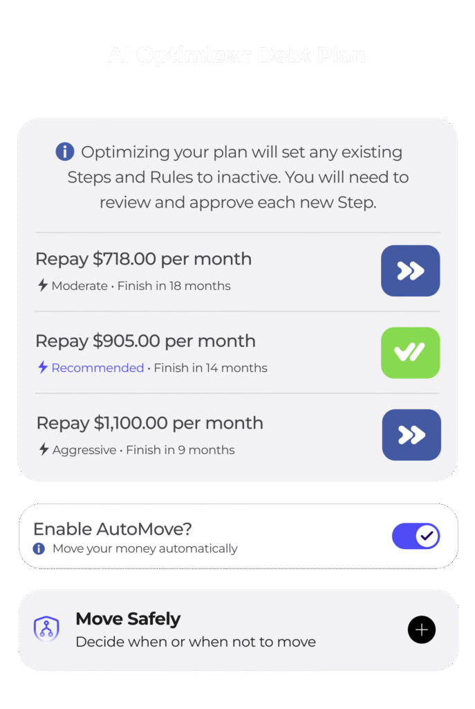 AI debt repayment optimizer